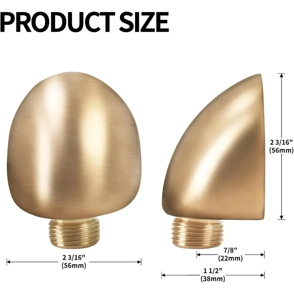 50560-CZ-PR Wall Supply Elbow For Hand Shower Elbow Adapter,Water Supply
